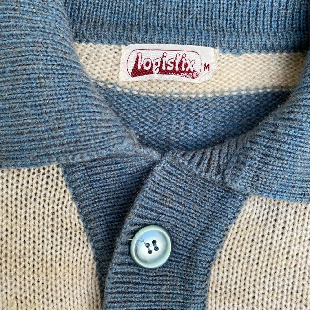 Vintage 1960s 1970s Knit Sweater - Picture 2 of 16